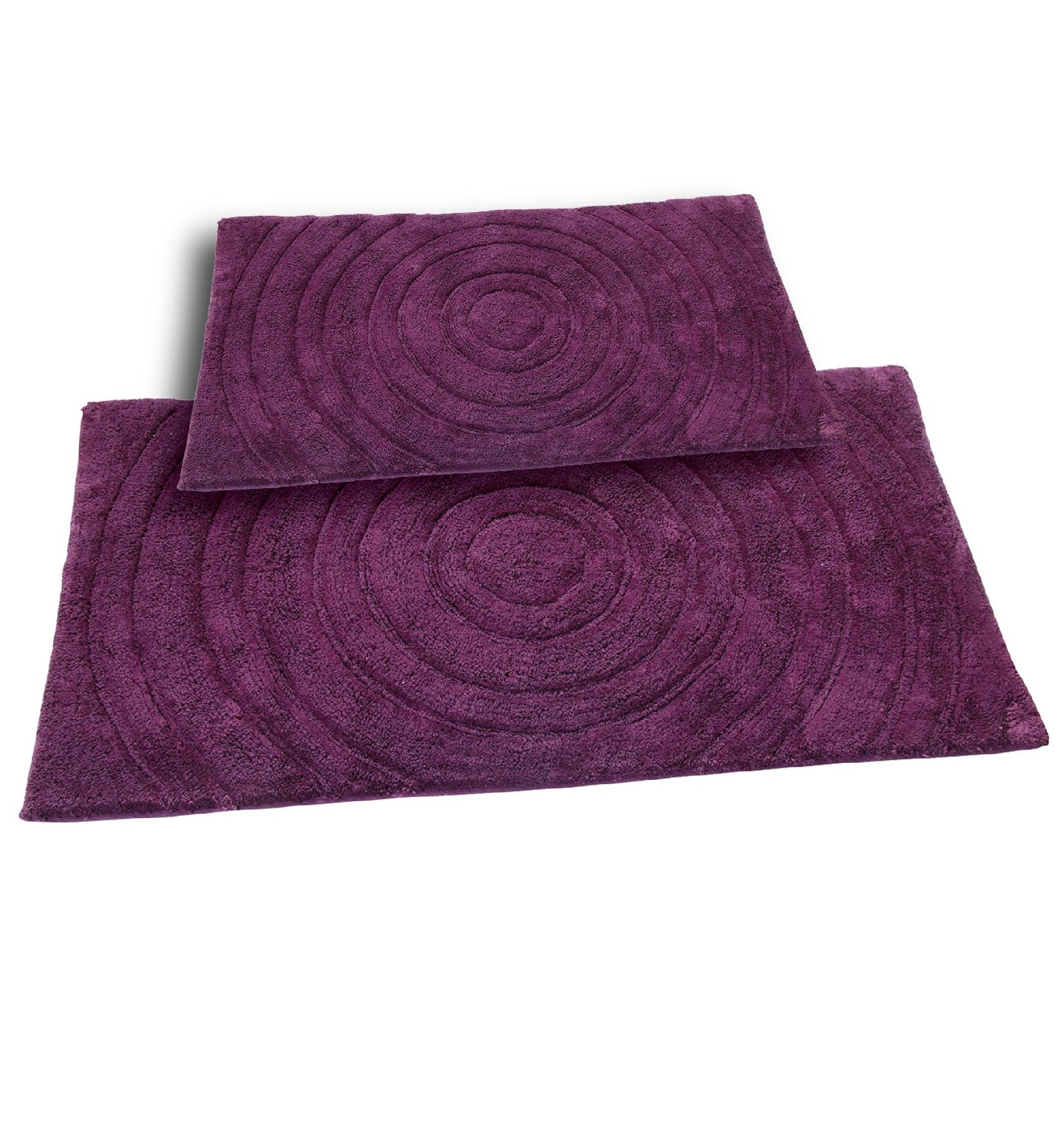 CASTLE HILL LONDON - 2 PIECES SET ECHO BATH RUGS COLLECTION