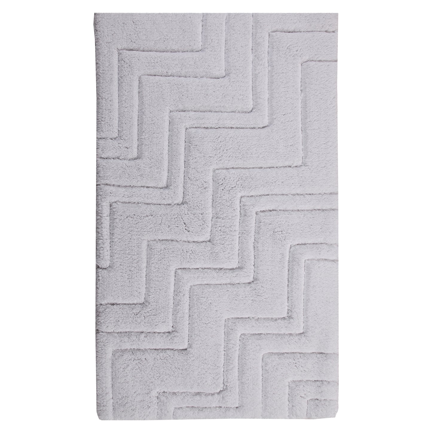 KNIGHTS BRIDGE -  SINGLE PIECE ZIG ZAG BATH RUG COLLECTION