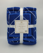 Load image into Gallery viewer, Knights Bridge-  6 Piece Cotton Towel Set