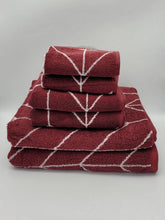 Load image into Gallery viewer, Knights Bridge-  6 Piece Cotton Towel Set