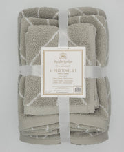 Load image into Gallery viewer, Knights Bridge-  6 Piece Cotton Towel Set