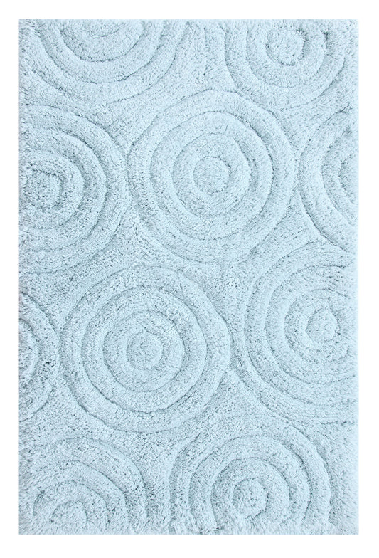 PERTHSHIRE PLATINUM COLLECTION - SINGLE PIECE CIRCLES BATH RUG COLLECTION