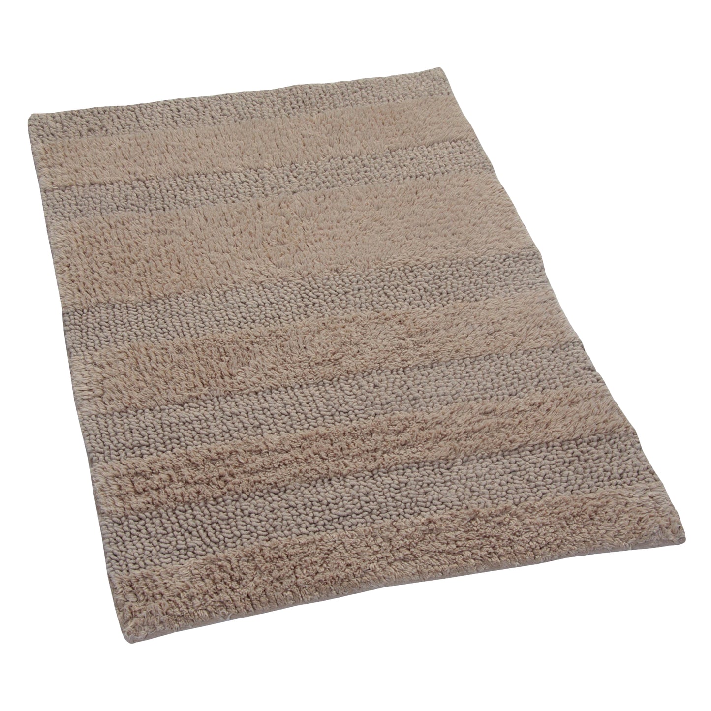 KNIGHTS BRIDGE -  SINGLE PIECE WIDE CUT REVERSIBLE BATH RUG COLLECTION