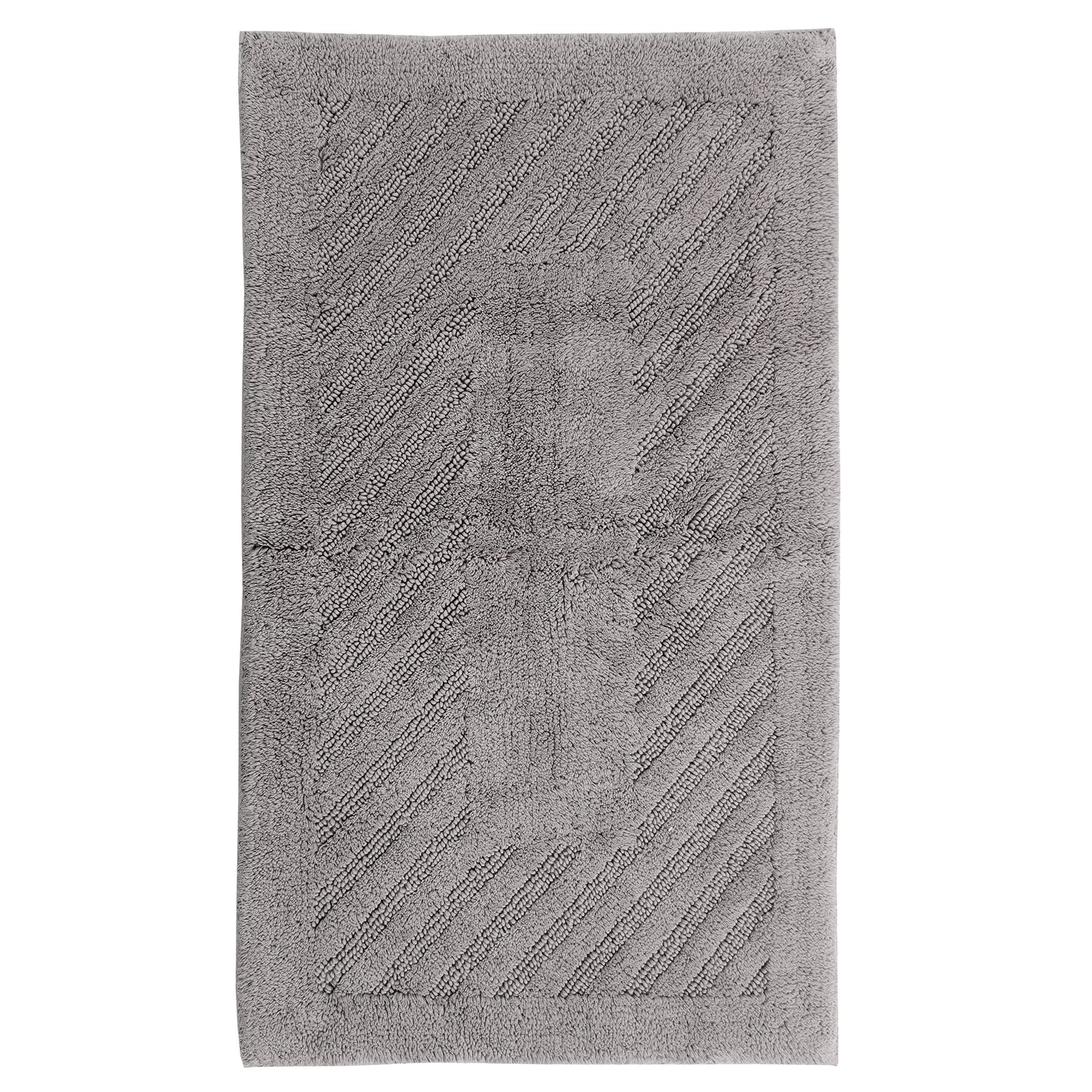 KNIGHTS BRIDGE -  SINGLE PIECE DIAGONAL RACETRACK REVERSIBLE BATH RUG COLLECTION
