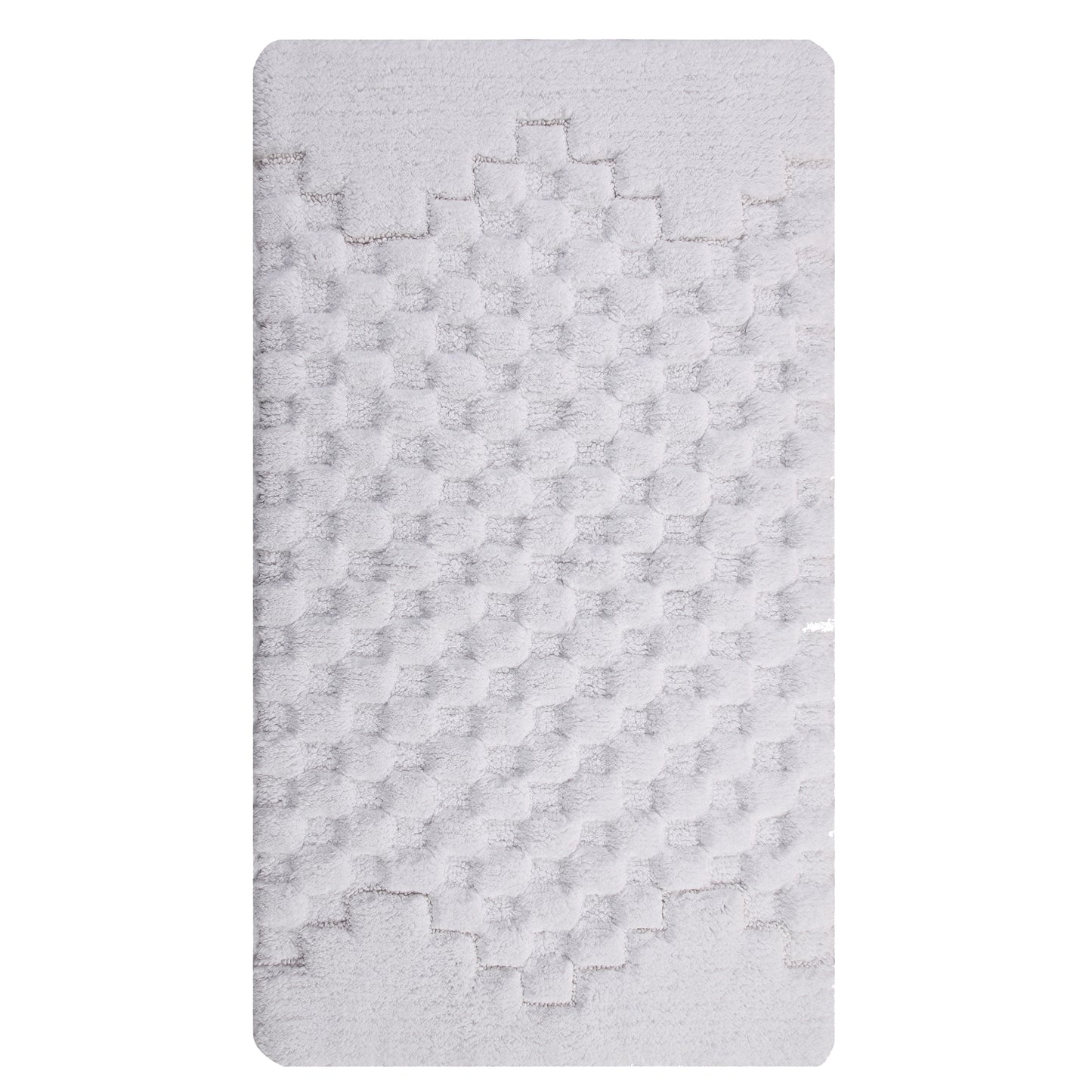 KNIGHTS BRIDGE - SINGLE PIECE MELANGE BATH RUG COLLECTION