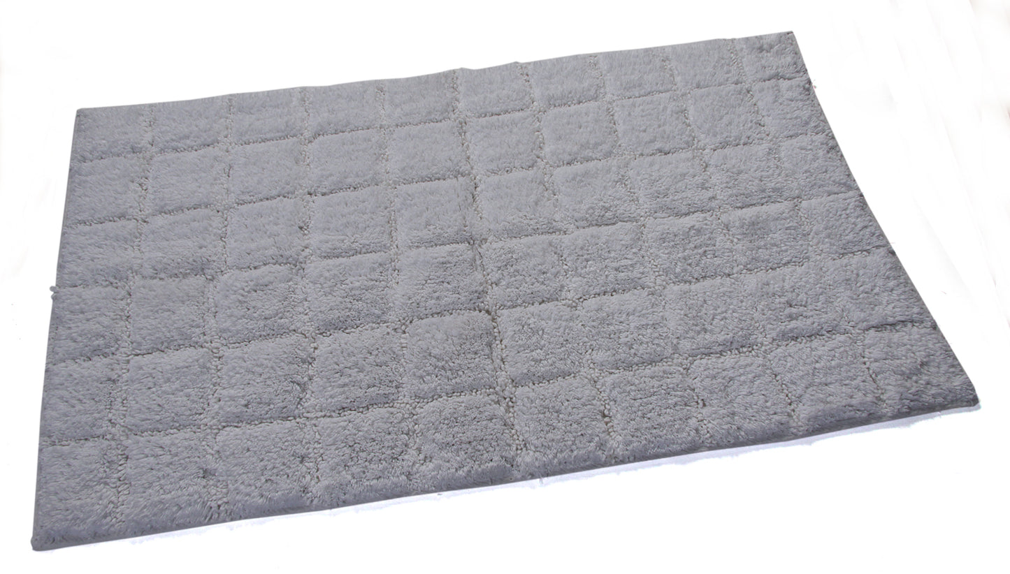 KNIGHTS BRIDGE -  SINGLE PIECE SUMMER TILE BATH RUG COLLECTION