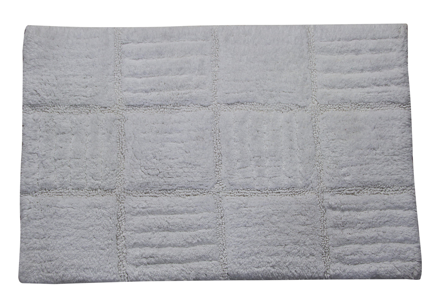 KNIGHTS BRIDGE - SINGLE PIECE CHAKKAR BOARD BATH RUG COLLECTION