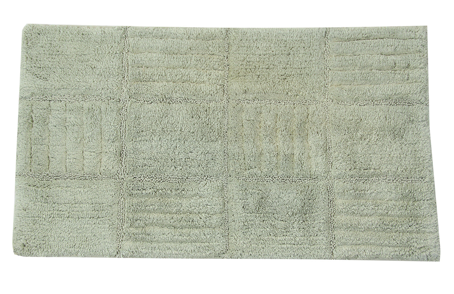 KNIGHTS BRIDGE - SINGLE PIECE CHAKKAR BOARD BATH RUG COLLECTION