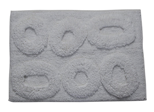 KNIGHTS BRIDGE - SINGLE PIECE PEBBLE BATH RUG COLLECTION