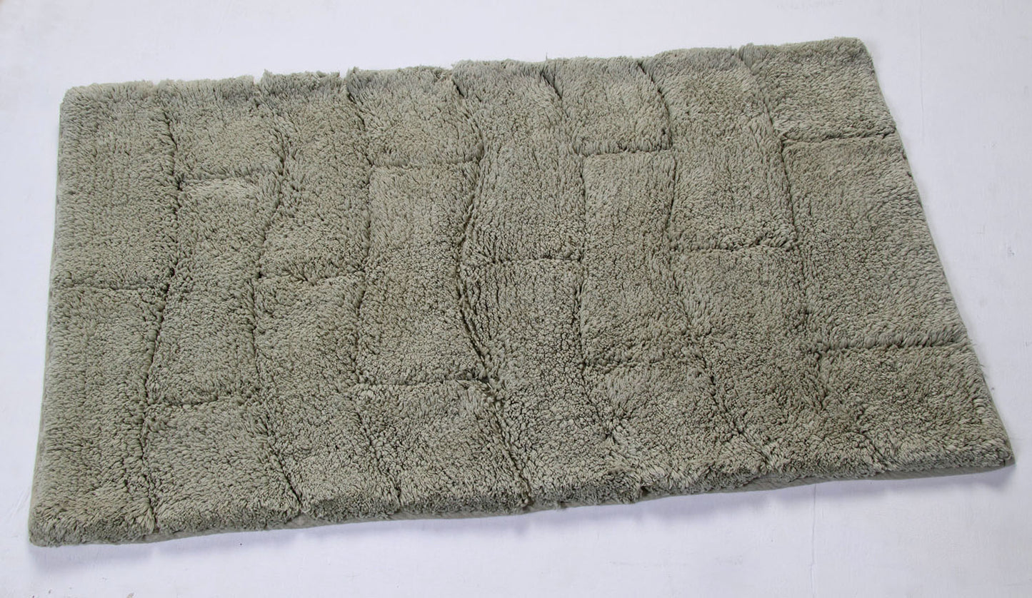 KNIGHTS BRIDGE -  SINGLE PIECE NEW TILE BATH RUG COLLECTION