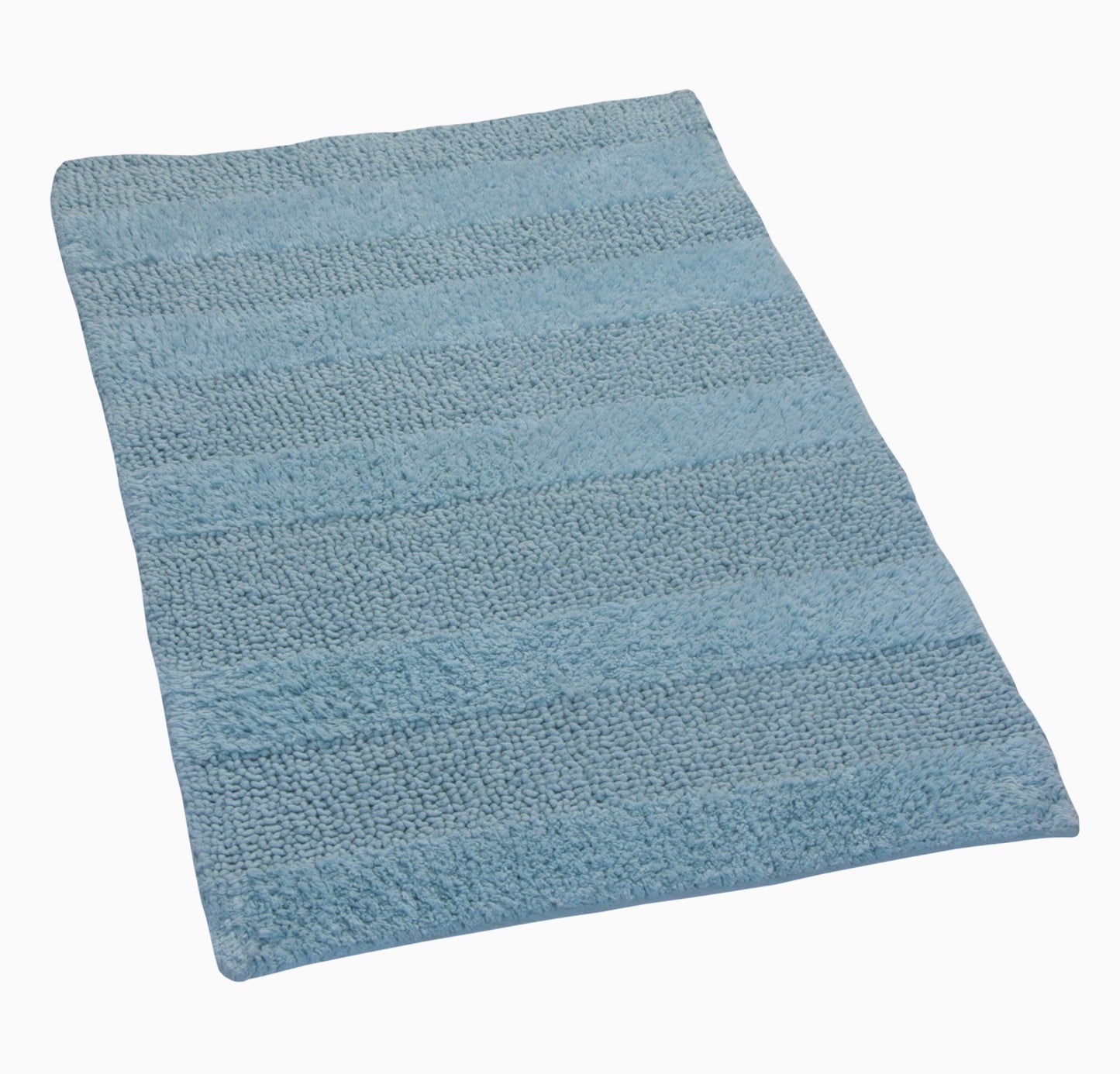 KNIGHTS BRIDGE -  SINGLE PIECE WIDE CUT REVERSIBLE BATH RUG COLLECTION