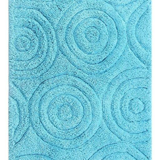 KNIGHTS BRIDGE - SINGLE PIECE CIRCLES BATH RUG COLLECTION