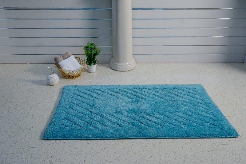 PERTHSHIRE PLATINUM COLLECTION - SINGLE PIECE DIAGONAL RACETRACK REVERSIBLE BATH RUG COLLECTION