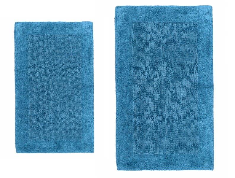 CASTLE HILL LONDON - 2 PIECES SET BELLA NAPOLI REVERSIBLE BATH RUG COLLECTION