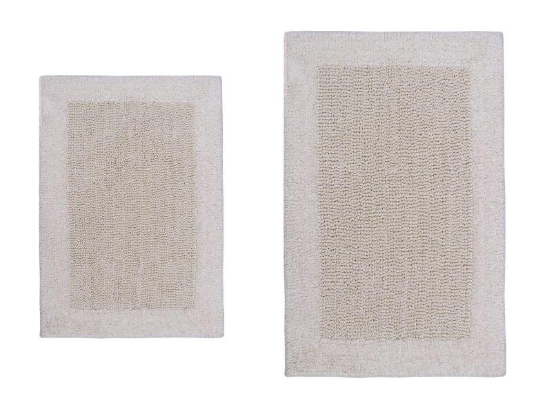 CASTLE HILL LONDON - 2 PIECES SET BELLA NAPOLI REVERSIBLE BATH RUG COLLECTION