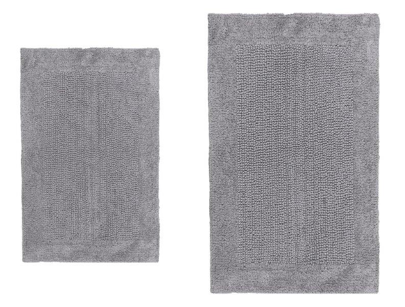 CASTLE HILL LONDON - 2 PIECES SET BELLA NAPOLI REVERSIBLE BATH RUG COLLECTION