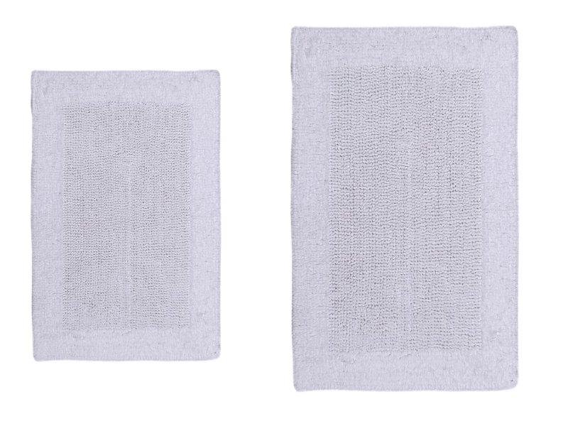 CASTLE HILL LONDON - 2 PIECES SET BELLA NAPOLI REVERSIBLE BATH RUG COLLECTION