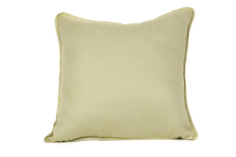 KENTSHIRE COLLECTION - T410 SORRENTO STRIPE CUSHION CELEDON