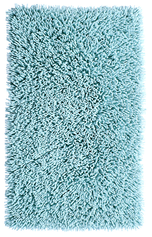 CASTLE HILL LONDON - SINGLE PIECE CHENILLE SHAGGY BATH RUG COLLECTION