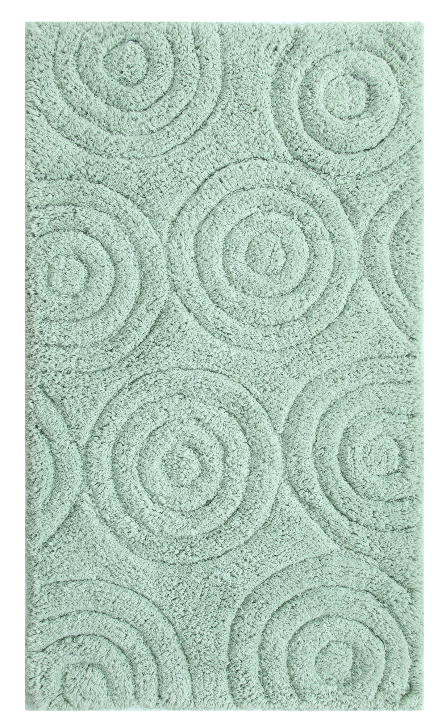 PERTHSHIRE PLATINUM COLLECTION - SINGLE PIECE CIRCLES BATH RUG COLLECTION