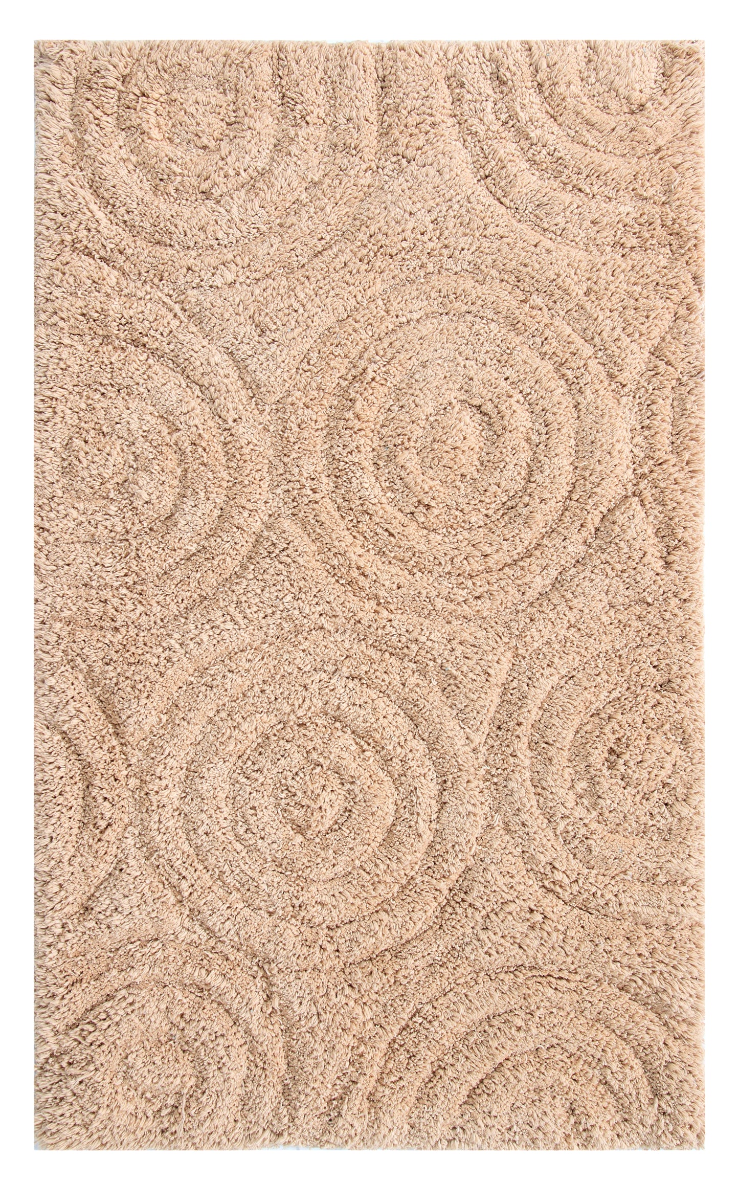 PERTHSHIRE PLATINUM COLLECTION - SINGLE PIECE CIRCLES BATH RUG COLLECTION