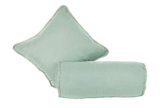 KENTSHIRE COLLECTION - T410 SORRENTO STRIPE CUSHION OCEAN BLUE