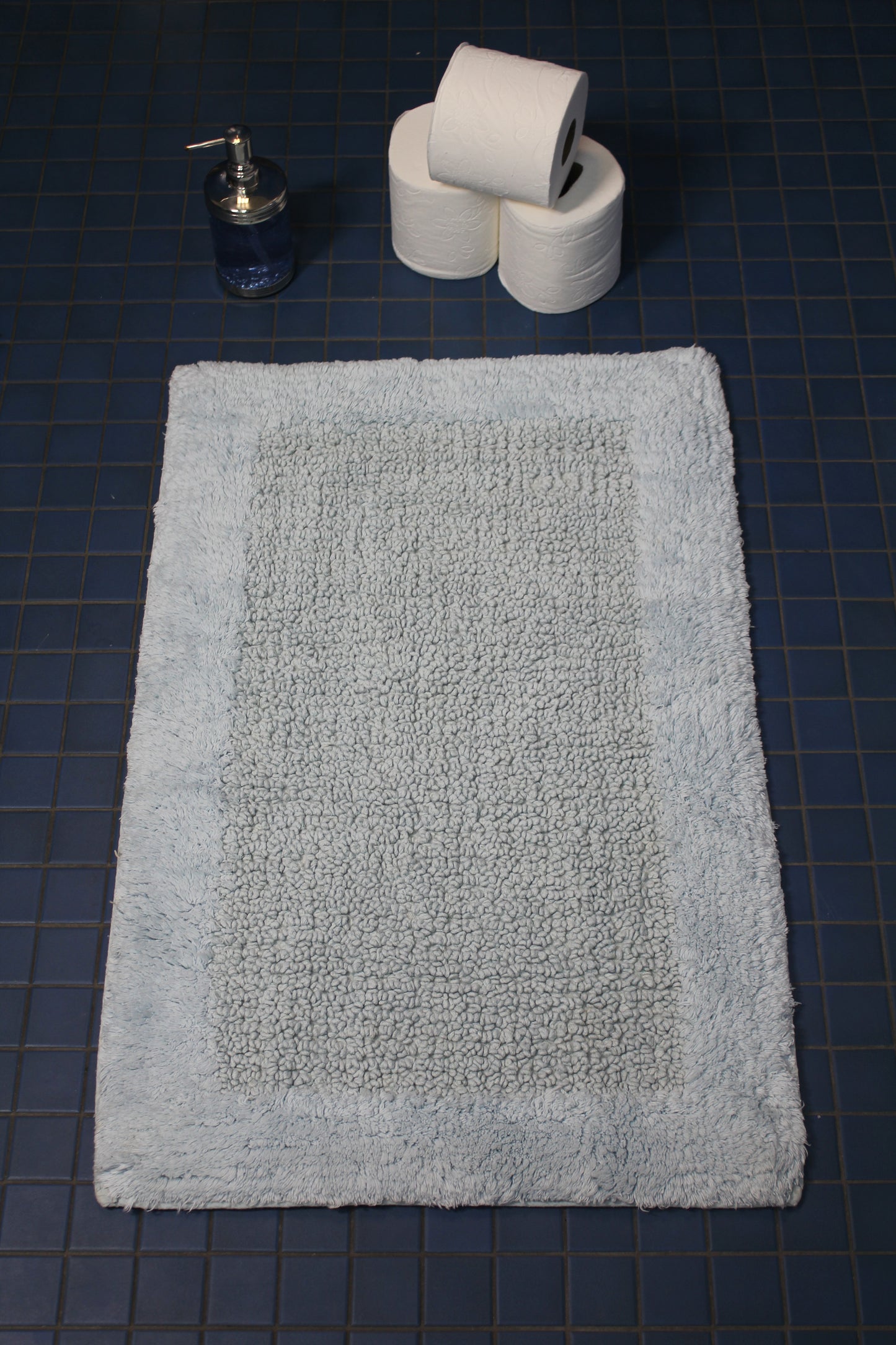 KNIGHTS BRIDGE -  SINGLE PIECE BELLA NAPOLI REVERSIBLE BATH RUG COLLECTION