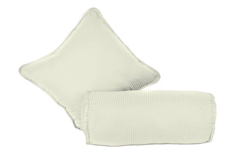 KENTSHIRE COLLECTION - T410 SORRENTO STRIPE CUSHION IVORY