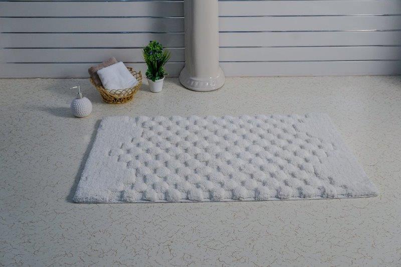 CASTLE HILL LONDON - SINGLE PIECE MELANGE BATH RUG COLLECTION