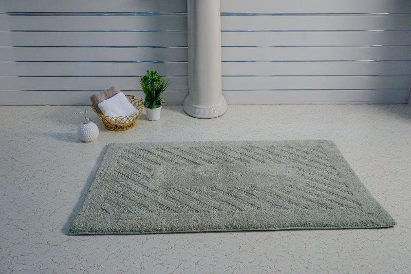 PERTHSHIRE PLATINUM COLLECTION - SINGLE PIECE DIAGONAL RACETRACK REVERSIBLE BATH RUG COLLECTION