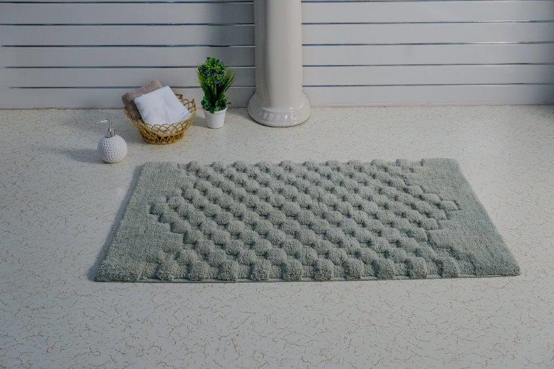 CASTLE HILL LONDON - SINGLE PIECE MELANGE BATH RUG COLLECTION