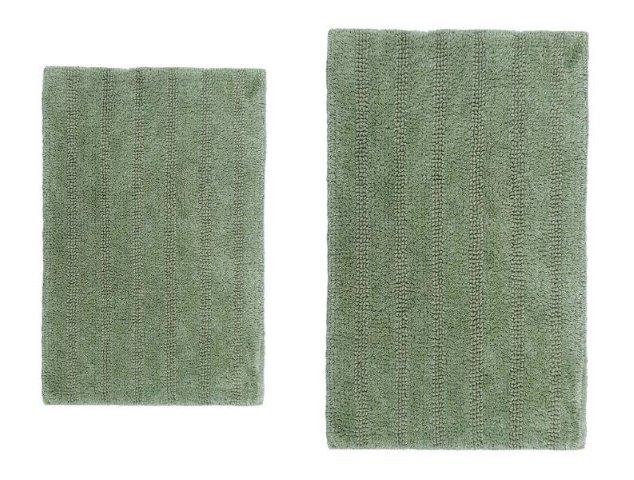 CASTLE HILL LONDON - 2 PIECES SET LINEAR BATH RUGS COLLECTION