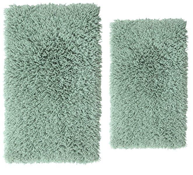 CASTLE HILL LONDON - 2 PIECES SET MELBOURNE BATH RUGS COLLECTION