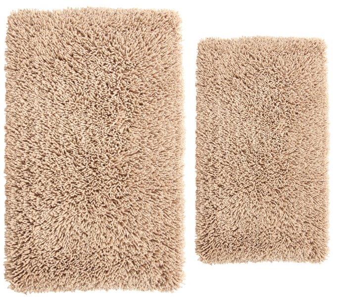 CASTLE HILL LONDON - 2 PIECES SET MELBOURNE BATH RUGS COLLECTION