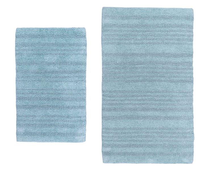 PERTHSHIRE PLATINUM COLLECTION - 2 PIECES SET MULTI CHAIN BATH RUGS COLLECTION