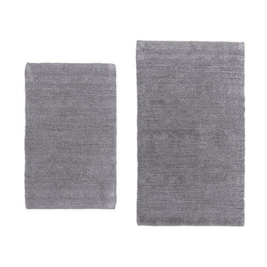 PERTHSHIRE PLATINUM COLLECTION - 2 PIECES SET MULTI CHAIN BATH RUGS COLLECTION