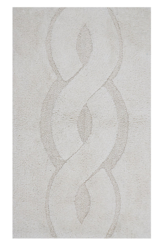 KNIGHTS BRIDGE - SINGLE PIECE MINGLED BATH RUG COLLECTION