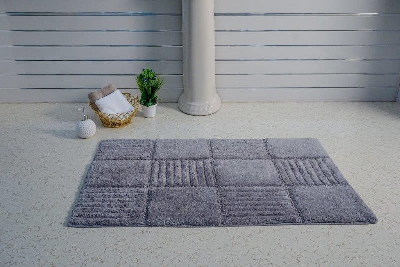 CASTLE HILL LONDON - SINGLE PIECE CHAKKAR BOARD BATH RUG COLLECTION