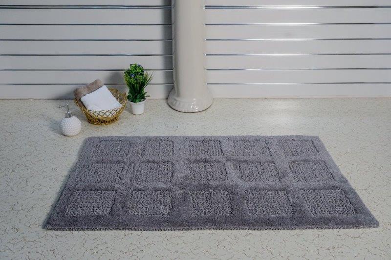 PERTHSHIRE PLATINUM COLLECTION - SINGLE PIECE SQUARE HONEY REVERSIBLE BATH RUG COLLECTION
