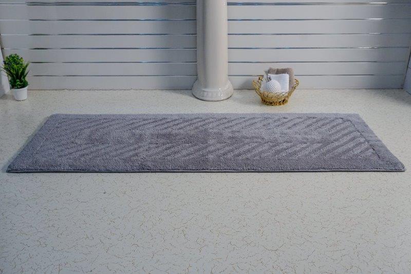 PERTHSHIRE PLATINUM COLLECTION - SINGLE PIECE DIAGONAL RACETRACK REVERSIBLE BATH RUG COLLECTION