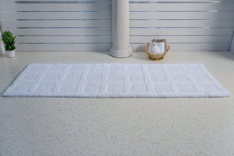 PERTHSHIRE PLATINUM COLLECTION - SINGLE PIECE SQUARE HONEY REVERSIBLE BATH RUG COLLECTION