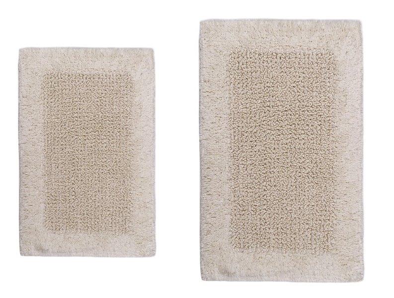CASTLE HILL LONDON - 2 PIECES SET NAPLES BATH RUGS COLLECTION