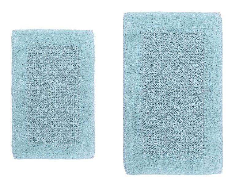 CASTLE HILL LONDON - 2 PIECES SET NAPLES BATH RUGS COLLECTION