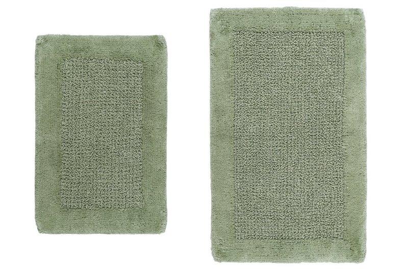 CASTLE HILL LONDON - 2 PIECES SET NAPLES BATH RUGS COLLECTION